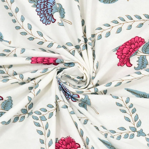 Blockbird_Royal_Mughal_King_Size_Pure_Cotton_Jaipuri_Bedsheet_250Tc