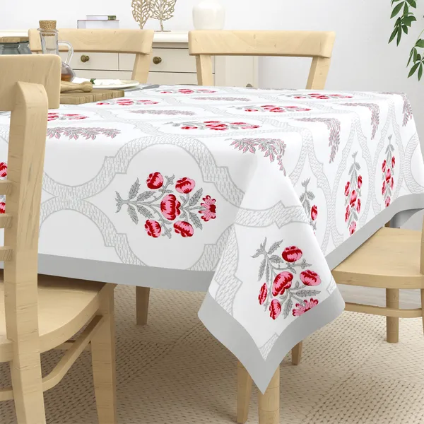 Blockbird_Blossom_Charm_Canvas_Table_Mat_And_Runner_Set_Pure_Cotton