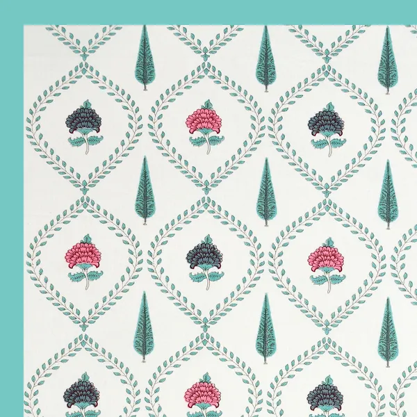 Blockbird_Aqua_Bloom_Elegance_Bedsheet_King_Size_Pure_Cotton_Jaipuri_Bedsheet_250Tc