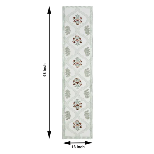 Blockbird_Luxe_Rosewood_Canvas_Table_Mat_And_Runner_Set_Pure_Cotton