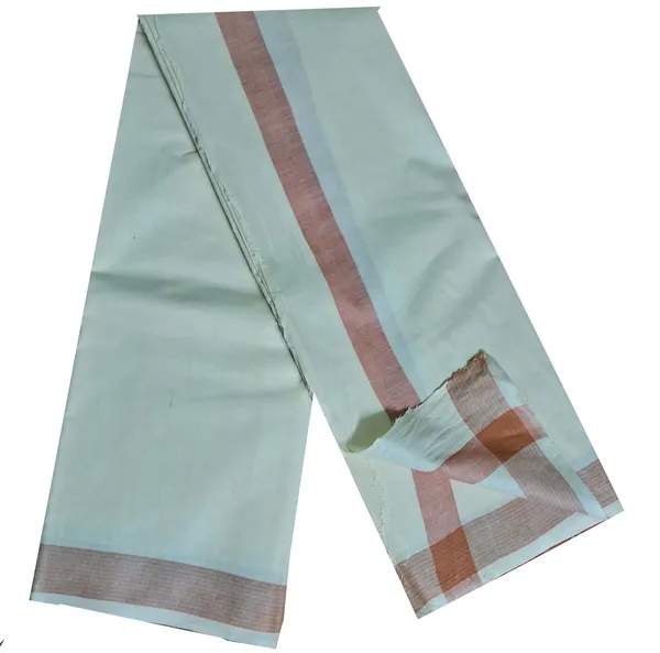 Dhoti_Chaddar_or_Khes_with_zari_yarn_border__for_men_specially_for___Religious_purpose