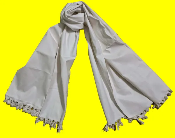 Pack_Of_One_White_COLOUR__Cotton_Uttario_Angavastra_For_Reception_Purpose
