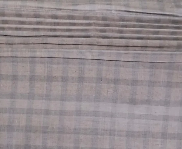 BEIGE_COLOUR_Pure_Cotton_CHECK_Handloom__Men'S_Kurta_Shirts__Dress_Material