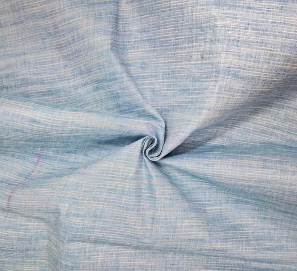 Blue_Pure_Cotton_Men's_Kurta_Shirts_Pant_Pajama_And_Other_Dress_Material