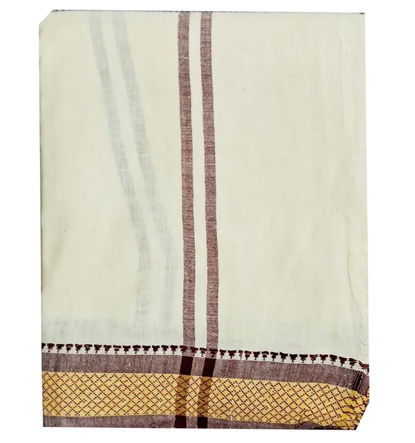 CREAM_COLOUR_COTTON_ANGAVASTRA_FOR_MEN
