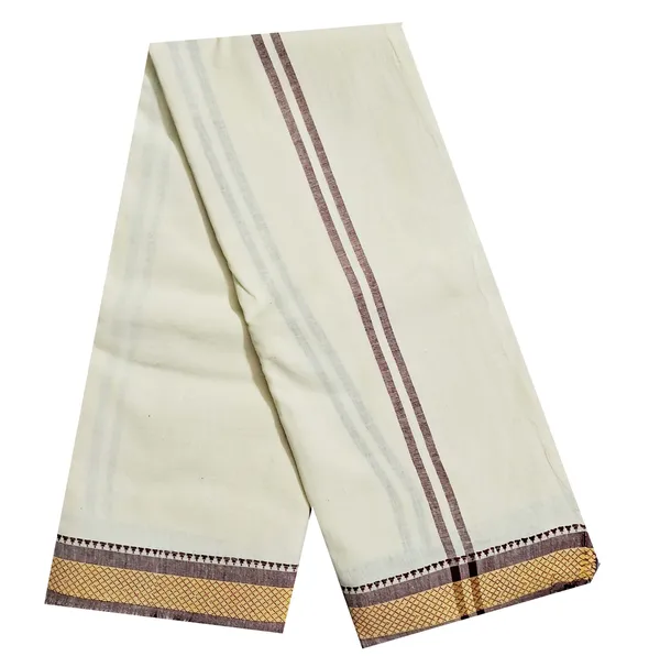 CREAM_COLOUR_COTTON_ANGAVASTRA_FOR_MEN