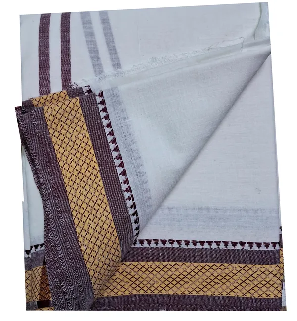 Dhoti_Chaddar_Or_Khes_For_Boys__|_Specially_For_Religious_Purposes_Width_42_inches_dhoti_length_3_meter_&_chaddar_2_meter