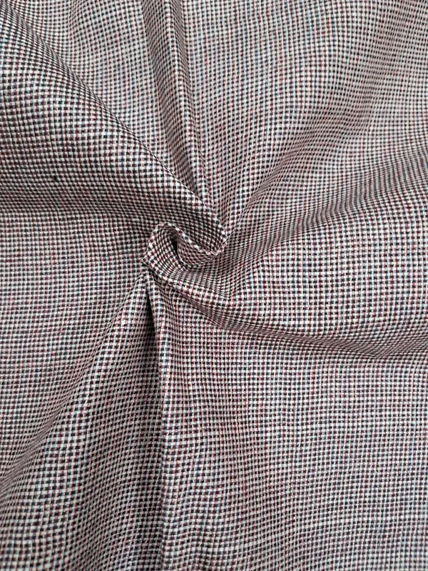 RED_Pure_Cotton_4_ply_fabricfor__Men's_Pant_,_Coat__And_Other_Dress_Material