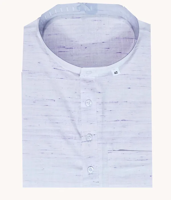 WHITE_PURE_COTTON_FULL_SLEEVE_PUNJABI_KURTA_FOR_MEN