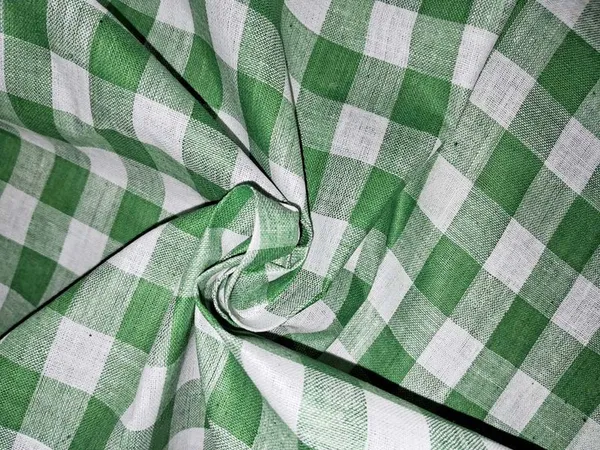 GREEN_&_WHITE_Pure_Cotton_Men's_Kurta_Shirts_&_Women's_Kurti_And_Other_Dress_Material