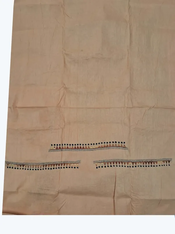 Peach_Cotton_Churidar_Pieces_|_With_Kanthastich_Work