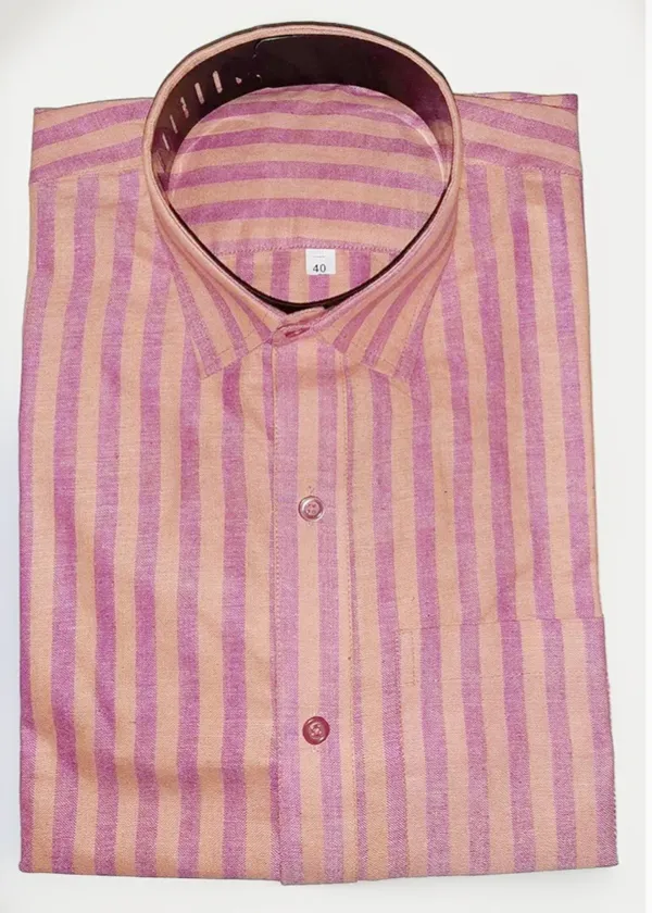Pink_Yellow_Cotton_Shirt_For_Men_|_Full_Sleeve_Half_Sleeve
