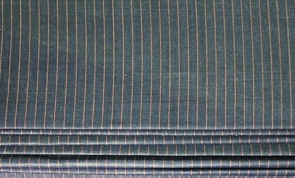 PRUSSIAN_BLUE_COLOUR_Pure_Cotton_Stripes_Handloom__Men'S_Kurta_Shirts__Dress_Material
