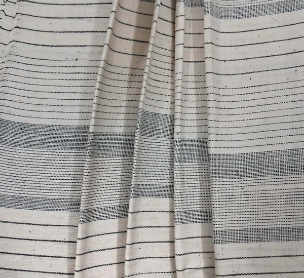 PRUSSIAN_BLUE_COLOUR_Pure_Cotton_Stripes_Handloom__Men'S_Kurta_Shirts__Dress_Material