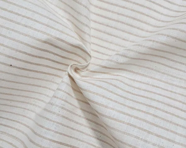 Beige_&_White__Pure_Cotton_Men's_Shirt_Material_|_Width_40_Inches