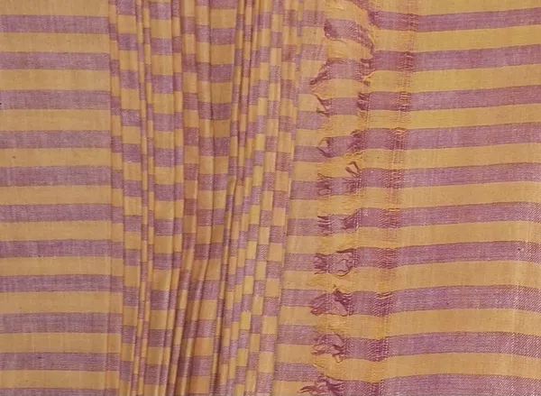 Pink_&_yellow_Pure_Cotton_Men's_Kurta_Shirts_Women's_Kurti_And_Other_Dress_Material