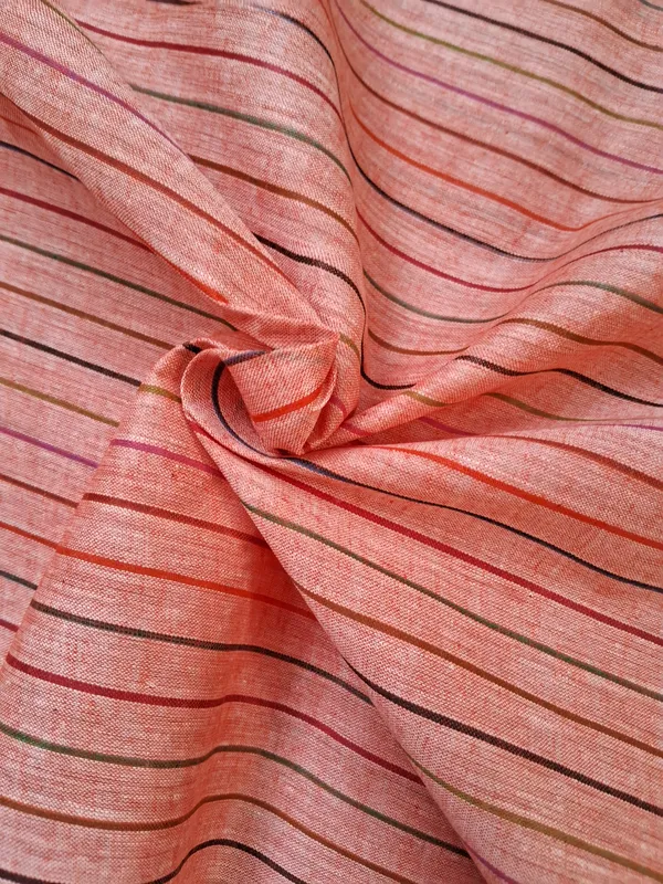 Light_red_Pure_Cotton_Men'S_Kurta_Shirts__Dress_Material