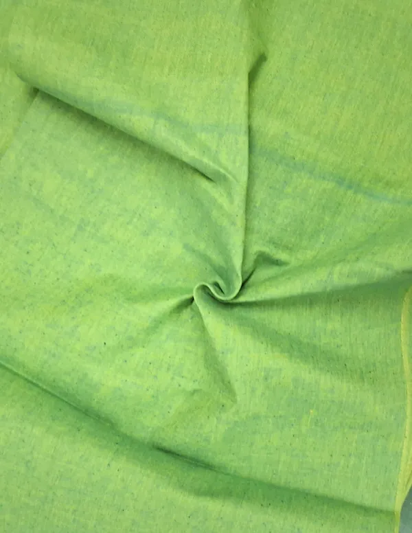 YELLOWISH__GREEN_Pure_Cotton_Men's_Kurta_Shirts_&_Women's_Kurti_And_Other_Dress_Material