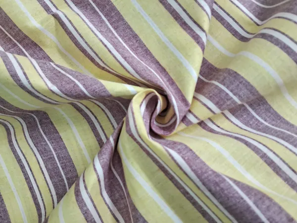 MAROON_&_YELLOW__STRIPES__Pure_Cotton_Men'S_Kurta_Shirts__Dress_Material