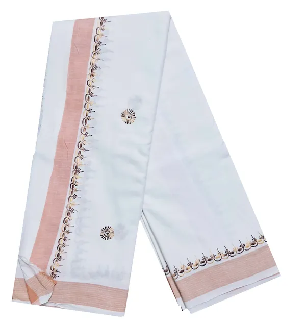 MILKY_WHITE_Dhoti_Chaddar__or_Khes_with_STICH_WORK__for_Religious_purpose_specially_for__men_DHOTI_LENGTH_4_METER_&_CHADDAR_LENGTH_3_METER_WIDTH_48_INCHES
