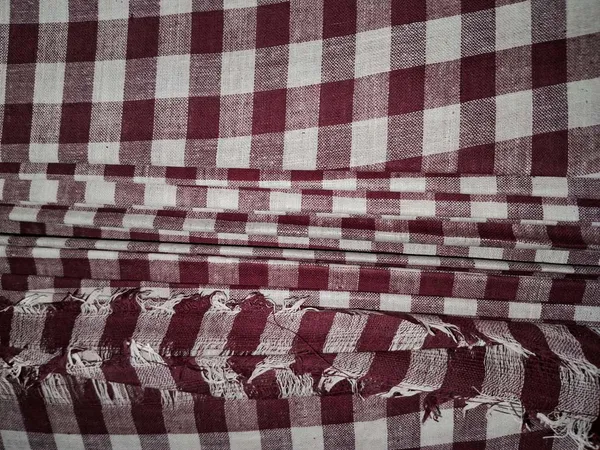 MAROON_&_WHITE_Pure_Cotton_Men's_Kurta_Shirts_Women's_Kurti_And_Other_Dress_Material