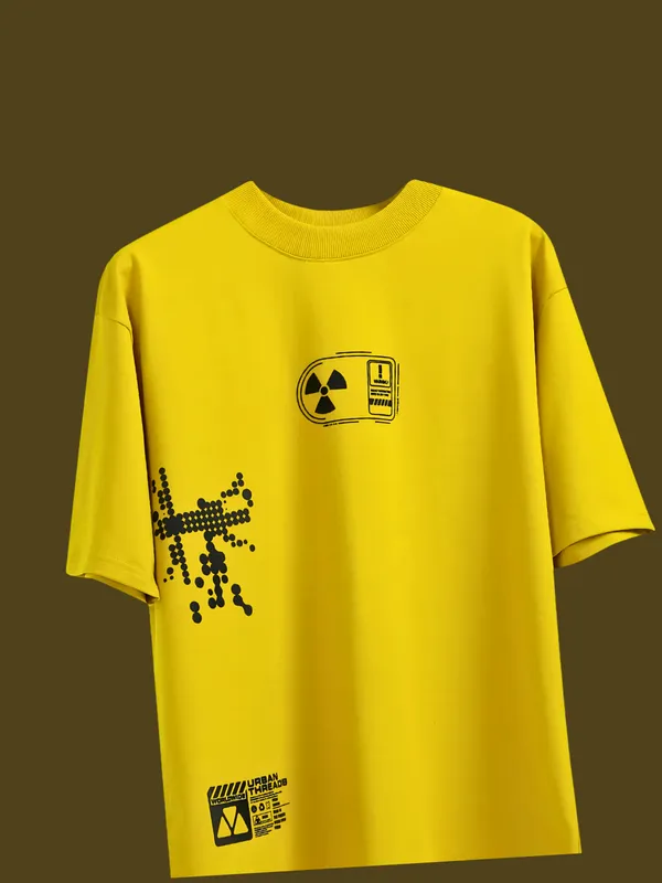RISK_PROCEED_Premium_Unisex_Oversized_Street_Style_Boxyfit_Terry_Cotton_T-Shirt