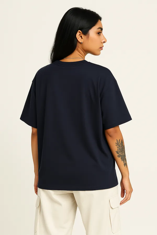 Unisex_GSM_240_Blue__Tensel_Viscose_Round_Neck_Light_Weight_Tensil_Drop-Shoulder_Sleeves_Oversized_T-Shirt