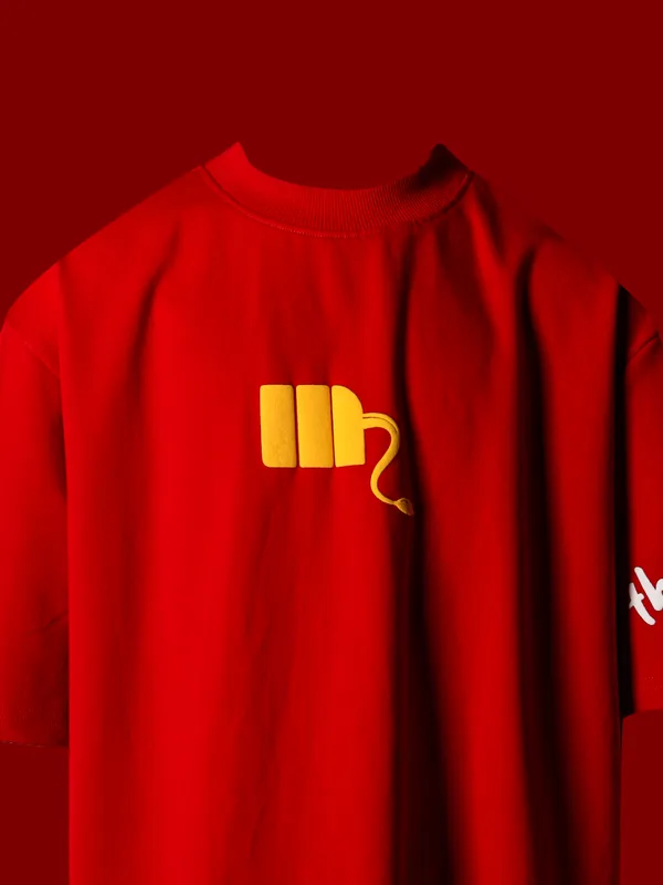 BULL_CHALLENGER__Premium_Unisex_Oversized_Street_Style_Boxyfit_Terry_Cotton_T-Shirt