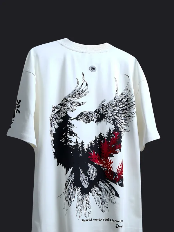 THEWILD_Premium_Unisex_Oversized_Street_Style_Boxyfit_Terry_Cotton_T-Shirt
