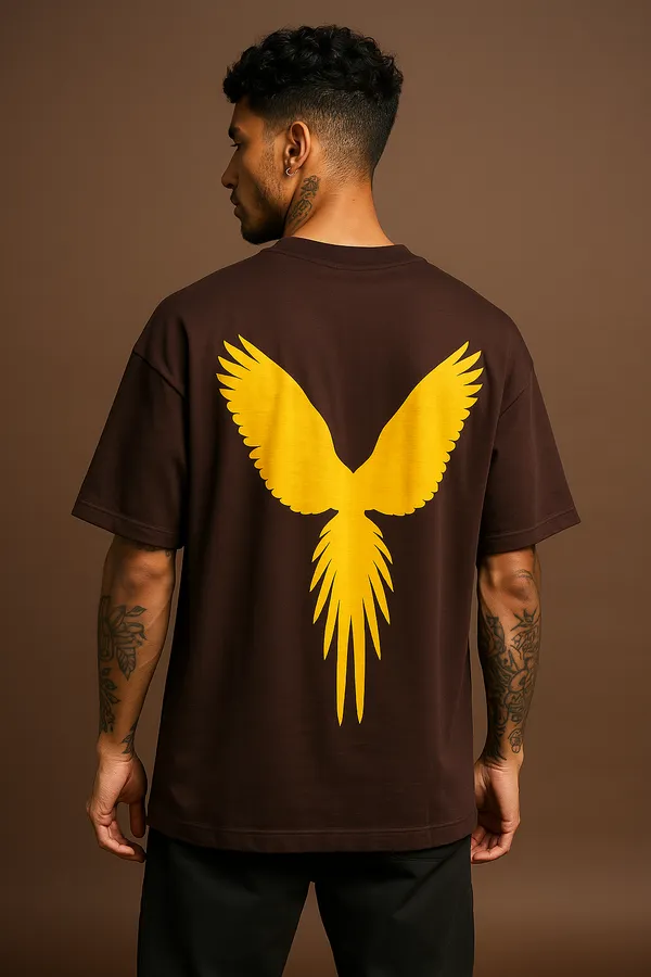 EAGLE_Premium_Unisex_Oversized_Street_Style_Boxyfit_Terry_Cotton_T-Shirt