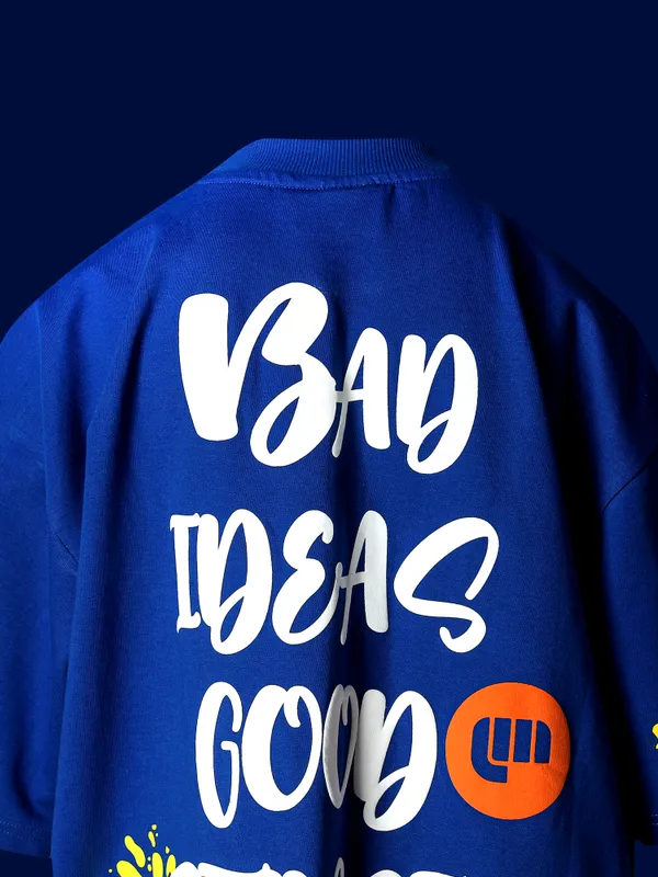 BAD_IDEAS_Premium_Unisex_Oversized_Street_Style_Boxyfit_Terry_Cotton_T-Shirt