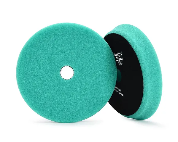 Shine_Mate_Polishing_Foam_Pad_7"_Fit_To_6"_Backing_Plate_(Green/Flat)(150X25Mm)_-_1_Nos