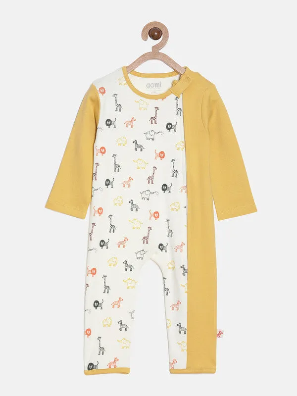 Mustard_Cotton_Infant_Zoo_Print_Zipped_Romper_For_Boys
