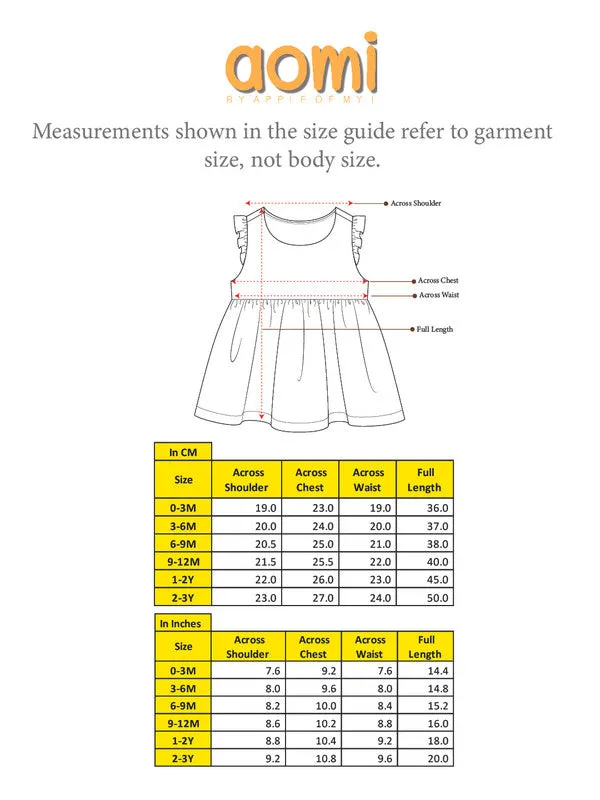 Grey_Cotton_Infant_Casual_Dress_With_Bows_For_Girls