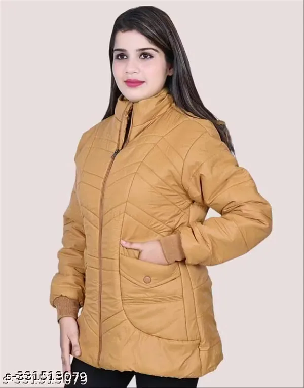 Yellow_Polyester_Winter_Jacket_For_Women