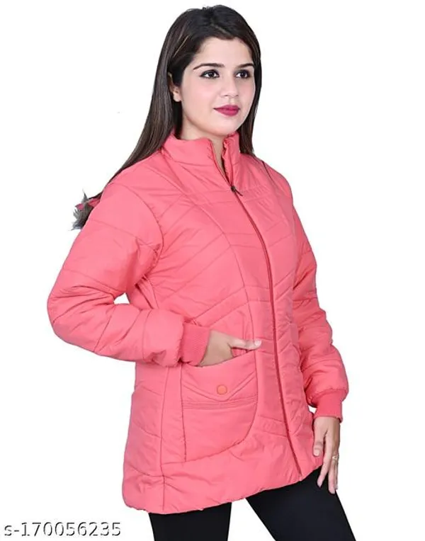Pink_Polyester_Jacket_For_Women