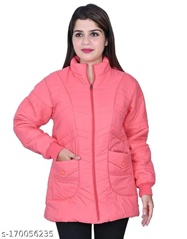 Pink_Polyester_Jacket_For_Women