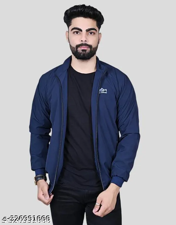 Blue_Polyester_Windcheater_Jacket_For_Men