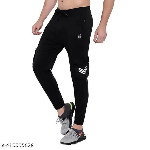 Black_Lycra_Blend_Track_Pants_For_Men