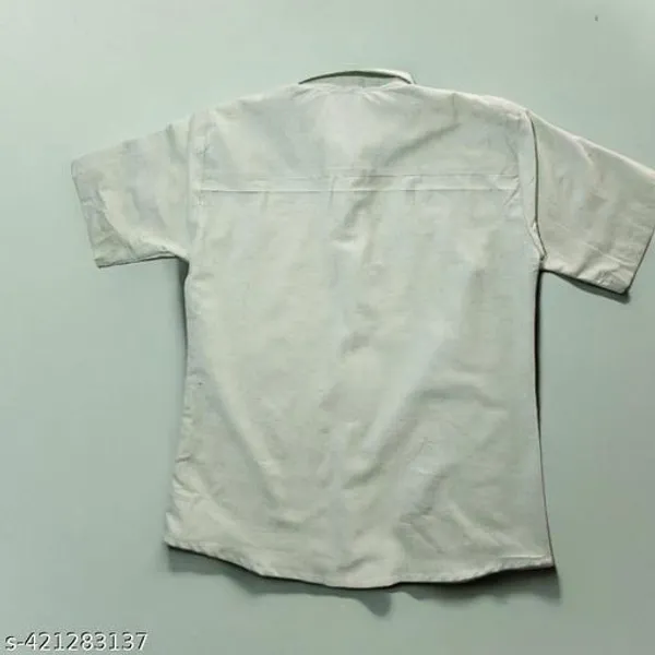 White_Cotton_Blend_Shirt_For_Men