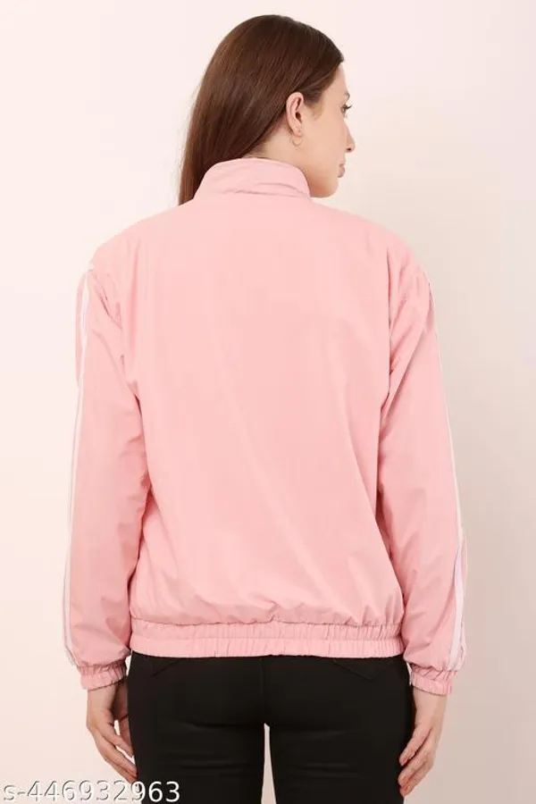 Pink_Polyester_Windcheater_Jacket_For_Women
