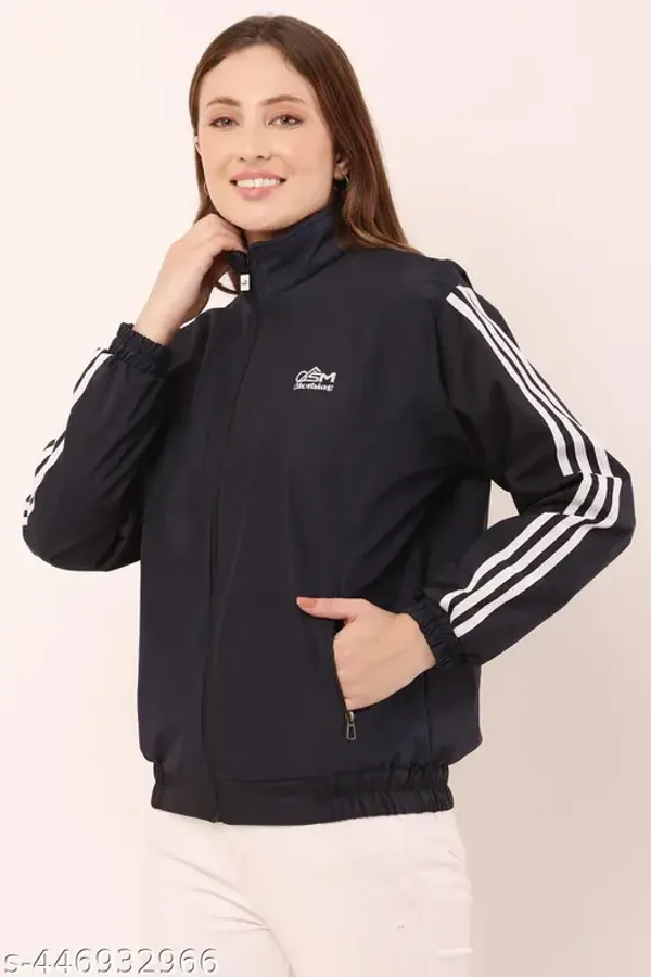 Black_Polyester_Windcheater_Jacket_For_Women