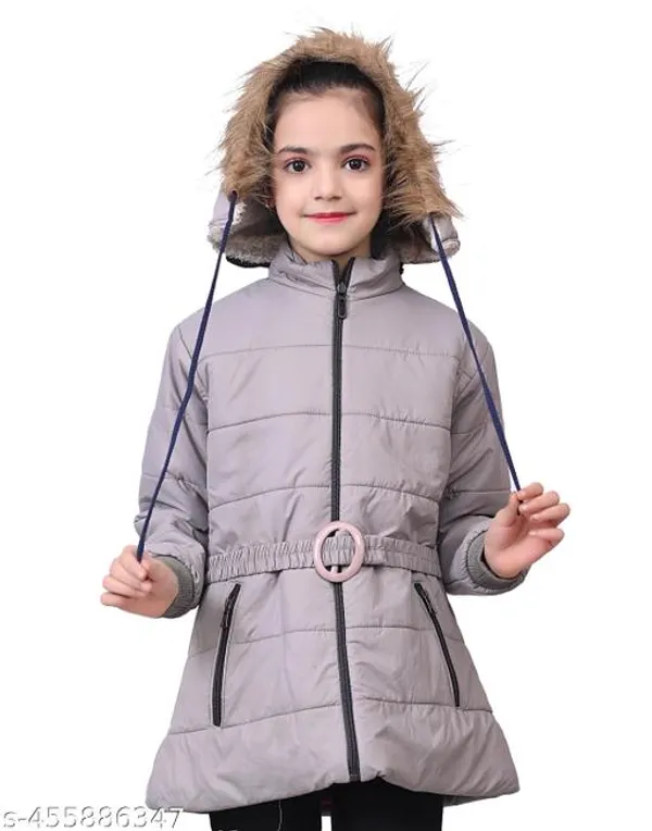 Grey_Polyester_Winter_Jacket_For_Girl