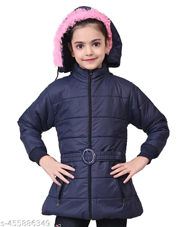 Navy_Blue_Polyester_Winter_Jacket_For_Girl
