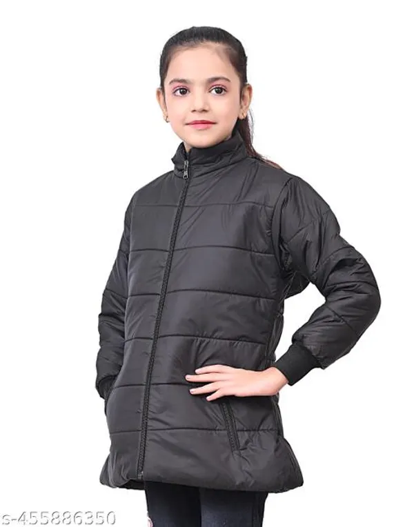 Black_Polyester_Winter_Jacket_For_Girl