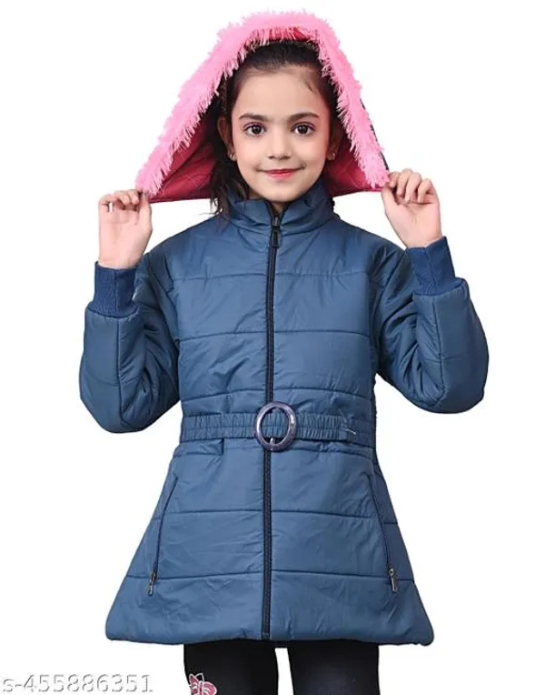 Aqua_Blue_Polyester_Winter_Jacket_For_Women