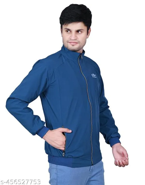 Blue_Polyester_Windcheater_Jacket_For_Men