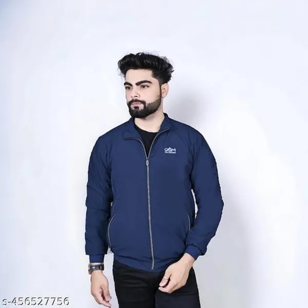 Blue_Polyester_Windcheater_Jacket_For_Men