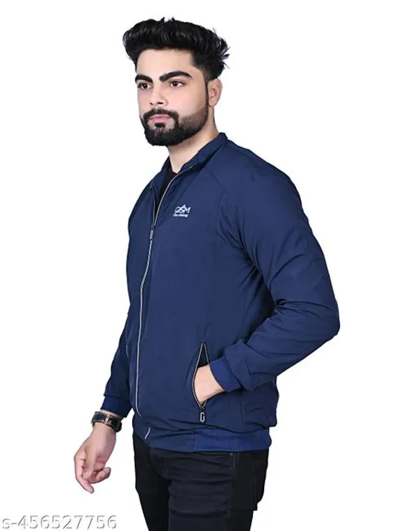 Blue_Polyester_Windcheater_Jacket_For_Men