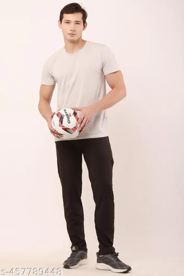 Black_Lycra_Blend_Track_Pants_For_Men